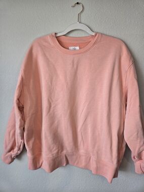 American Eagle Outfitters Peach Pullover Sweatshirt